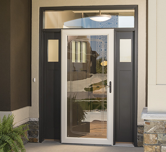 Retractable Screen Storm Door